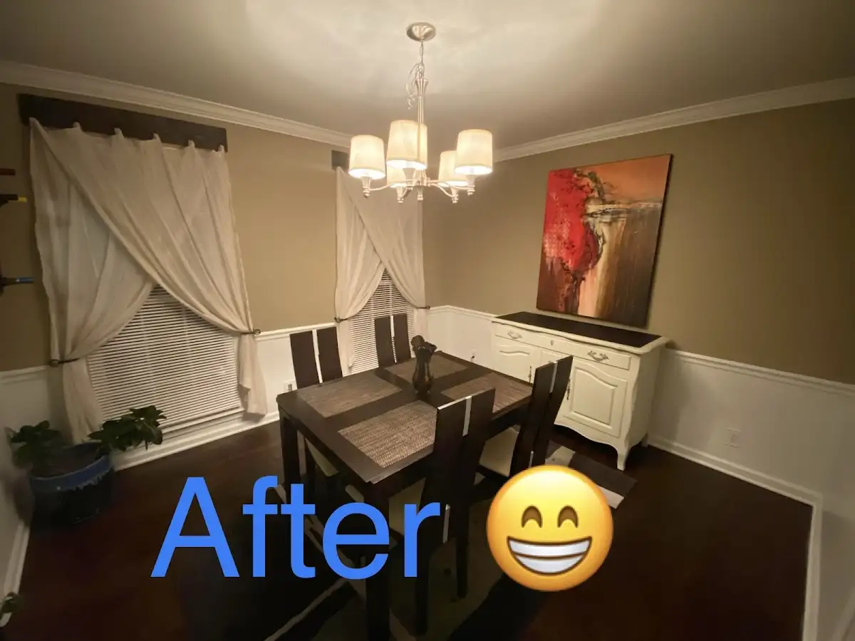 Professional dining room restoration after water damage in Brookfield