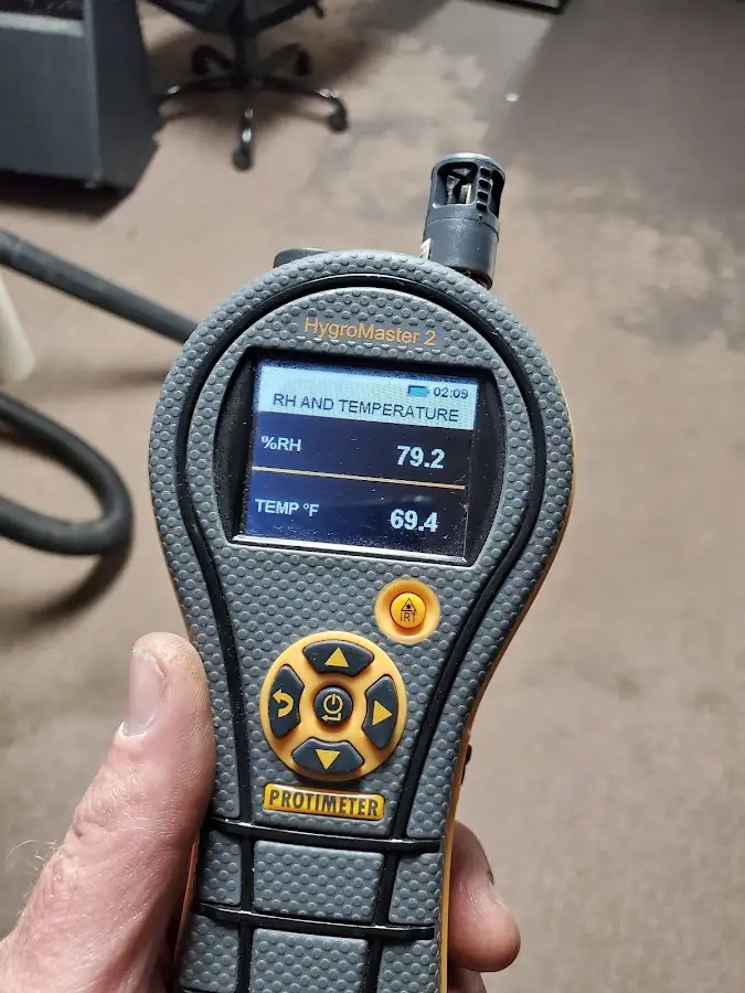 Moisture meter humidity assessment for Mold Remediation & Removal in Brookfield